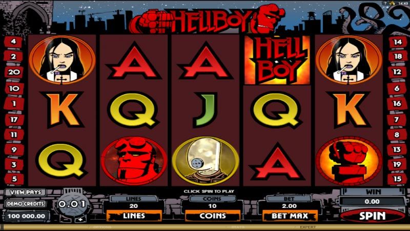 Hellboy screen