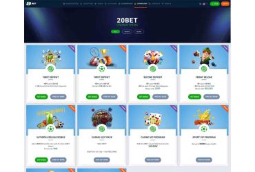 20Bet Casino-anmeldelse – Kampagner