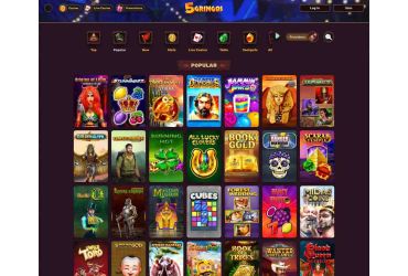 5Gringos Casino-anmeldelse — Populære spil