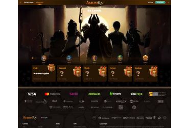 AmunRa Casino-anmeldelse — Ra-niveauer for brugere