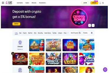 CatCasino Forside