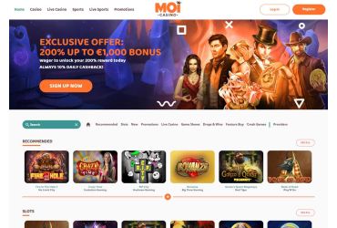 Moi Casino Forside