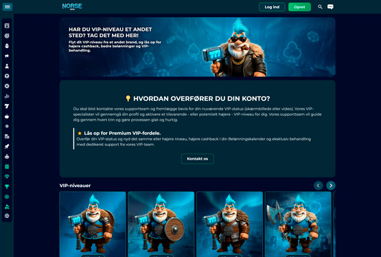 VIP program på Norsewin Casino 