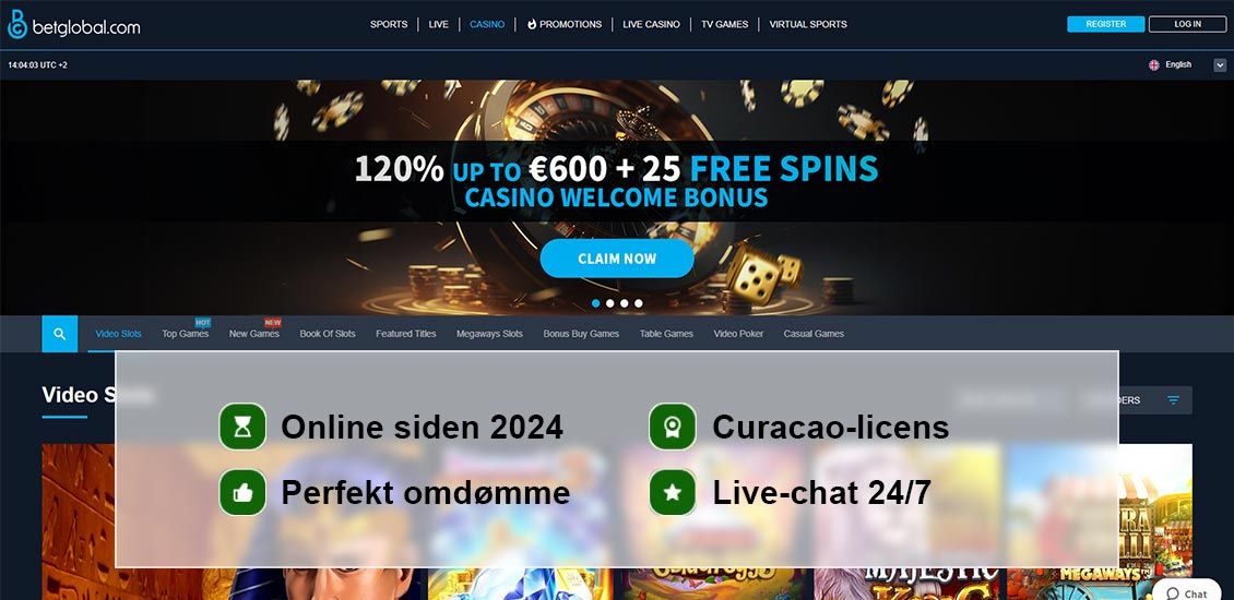 Omdømme af Betglobal casino point