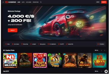 N1 Casino Forside