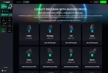NeoSpin — loyalitetsprogram