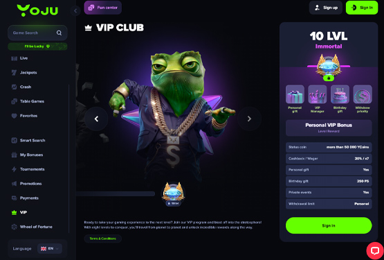 VIP program på Kas Casino 