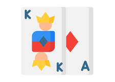 Baccarat spil ikon