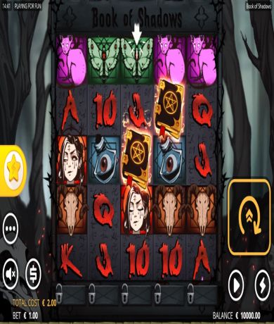 Spil gratis lige nu på Book of Shadows spillemaskine fra Nolimit City | Danske Casinoer