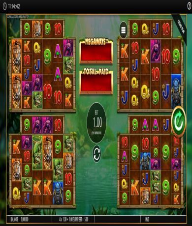 Spil gratis lige nu på Gorilla Gold Megaways, spillemaskine online fra Blueprint Gaming | Danske Casinoer