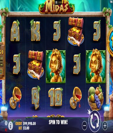 Spil gratis lige nu på The Hand of Midas online slot fra Pragmatic Play | Danske Casinoer