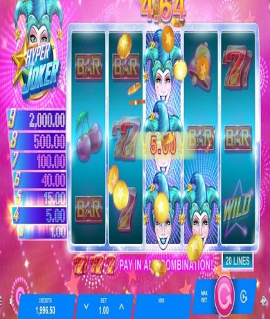 Spil gratis lige nu på Hyper Joker, spillemaskine online fra Microgaming | Danske Casinoer