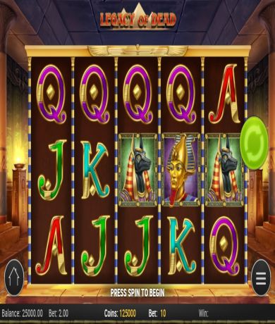 Spil gratis lige nu på Legacy of Dead spillemaskine fra Play’n Go | Danske Casinoer