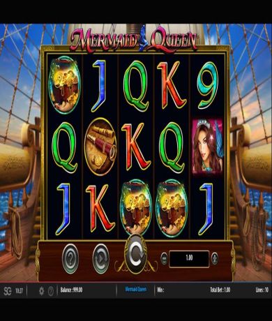 Spil gratis lige nu på Mermaid Queen slot online fra Realtime Gaming | Danske Casinoer