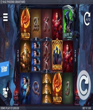 Spil gratis lige nu på Phoenix Graveyard, online spillemaskine fra ELK Studios | Danske Casinoer