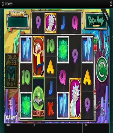 Spil gratis lige nu på Rick and Morty Megaways, spillemaskine online fra Blueprint Gaming | Danske Casinoer