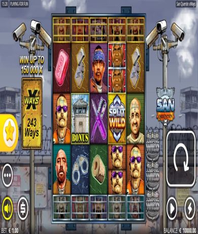 Spil gratis lige nu på San Quentin spillemaskine fra Nolimit City | Danske Casinoer