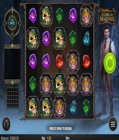 Spil gratis lige nu på Tome of Madness spillemaskine fra Play’n Go | Danske Casinoer