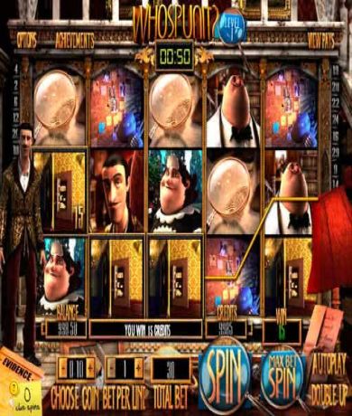Spil gratis lige nu på Who Spun It, spillemaskine online fra Betsoft | Danske Casinoer