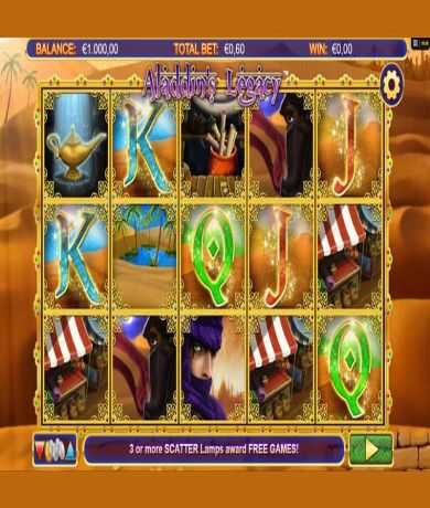 Spil gratis lige nu på Aladdin's Legacy Slot Online fra Amaya | Danske Casinoer