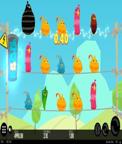 Spil gratis lige nu på Birds On a Wire, spillemaskine online fra Thunderkick | Danske Casinoer