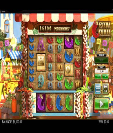 Spil gratis lige nu på Extra Chili spillemaskine online fra Big Time Gaming | Danske Casinoer