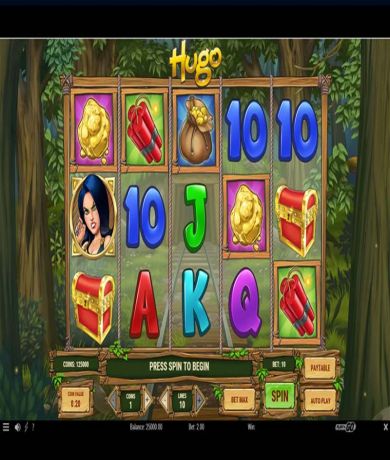 Spil gratis lige nu på Hugo, online slot fra Play’n Go | Danske Casinoer