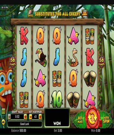 Spil gratis lige nu på Mad Monkey spillemaskine online fra Amaya | Danske Casinoer