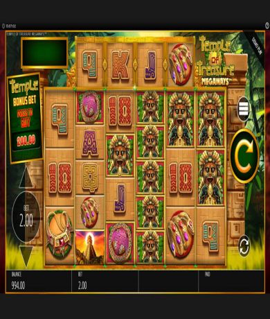 Spil gratis lige nu på Temple of Treasure Megaways, online slot fra Blueprint Gaming | Danske Casinoer