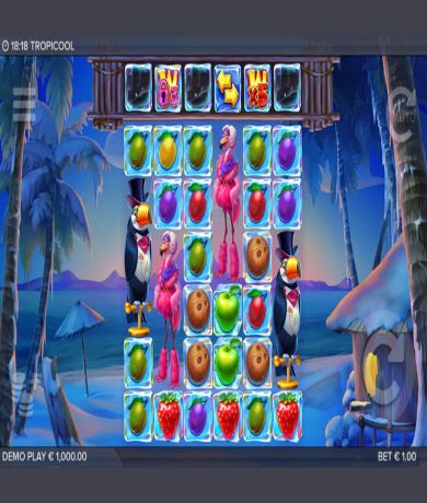 Spil gratis lige nu på Tropicool, online slot fra Elk Studios | Danske Casinoer