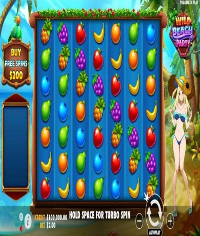 Spil gratis lige nu på Wild Beach Party fra Pragmatic Play | Danske Casinoer
