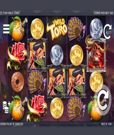 Spil gratis lige nu på Wild Toro, online slot fra Elk Studios | Danske Casinoer