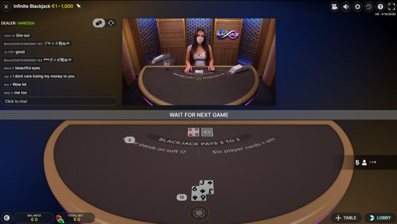 Et ekstra kig på live blackjack
